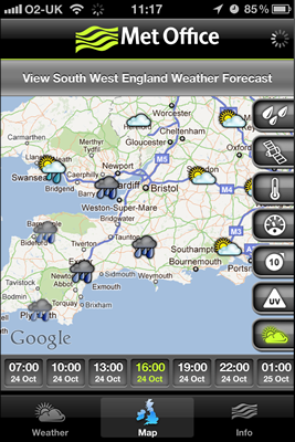 Met Office iphone screenshots6.fw